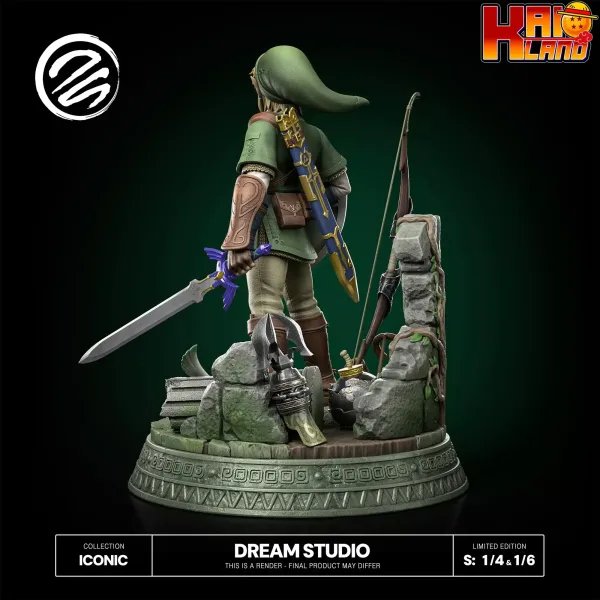 The Legend of Zelda Dream Studio Link Hero Of Twilight Resin Statue 999