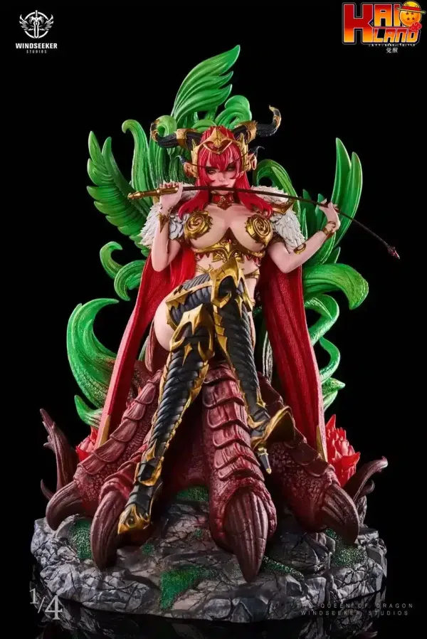 Windseeker x Awakening Studio The Queen Of Dragon Resin Statue 1