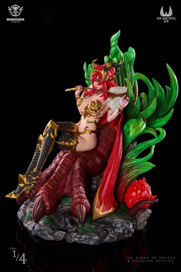 Windseeker x Awakening Studio The Queen Of Dragon Resin Statue 2