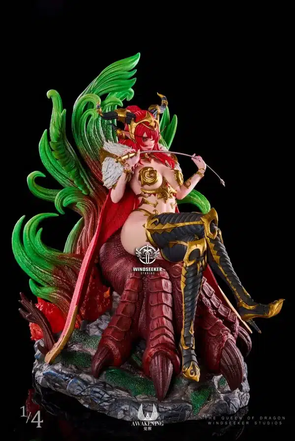 Windseeker x Awakening Studio The Queen Of Dragon Resin Statue 3