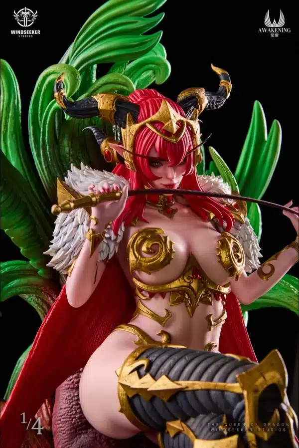 Windseeker x Awakening Studio The Queen Of Dragon Resin Statue 4