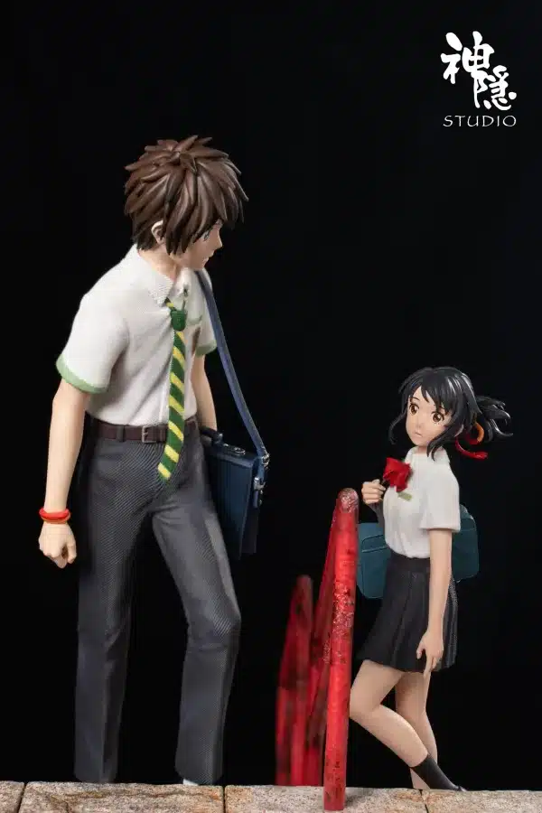 Your Name Shen Yin Studio Mitsuha Miyamizu X Taki Tachibana Resin Statue 5