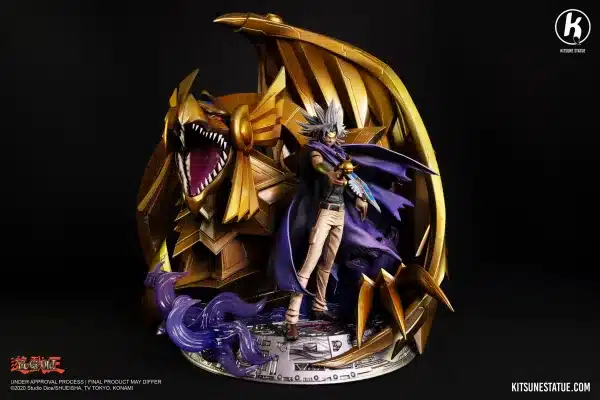 YuGiOh Kitsune Studio Marik Licensed Resin Statue 2