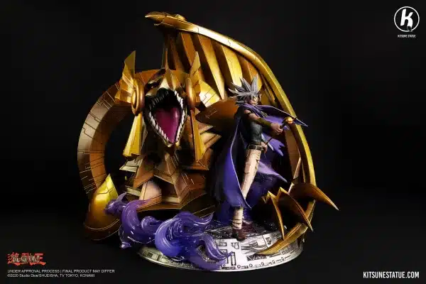 YuGiOh Kitsune Studio Marik Licensed Resin Statue 3