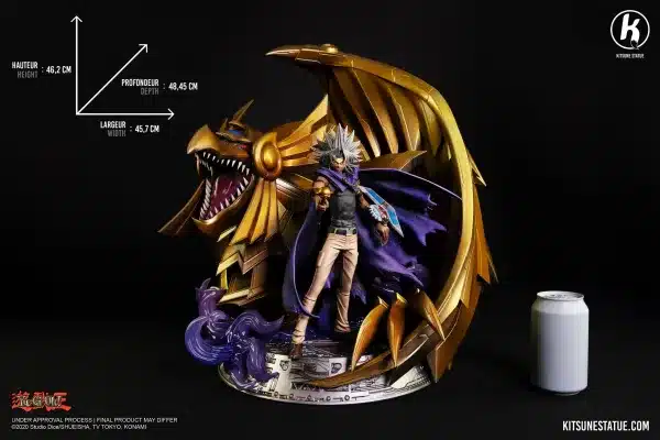 YuGiOh Kitsune Studio Marik Licensed Resin Statue 4