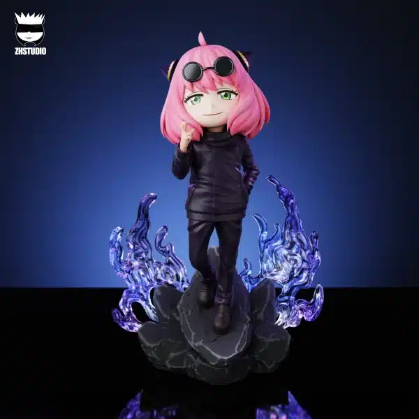 Spy x Family ZH Studio Anya Forger Cos Gojo Satoru Resin Statue 3